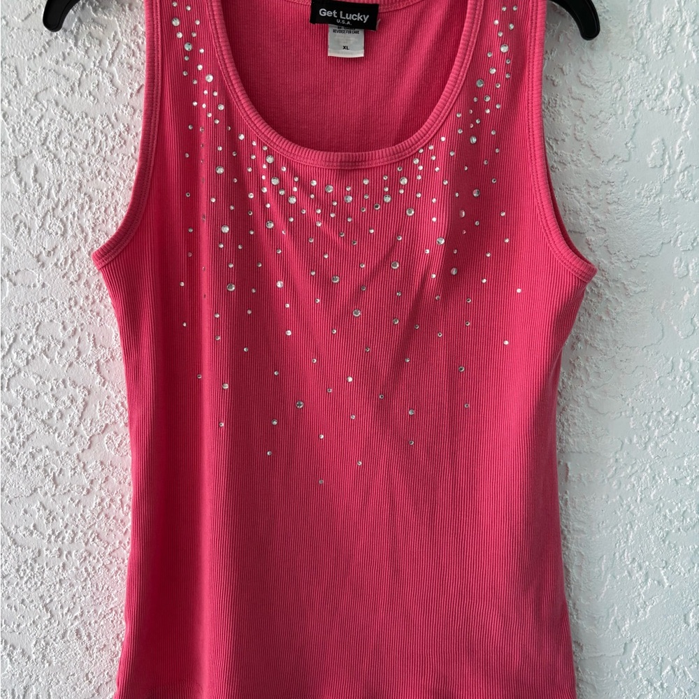 Pink Bling tank